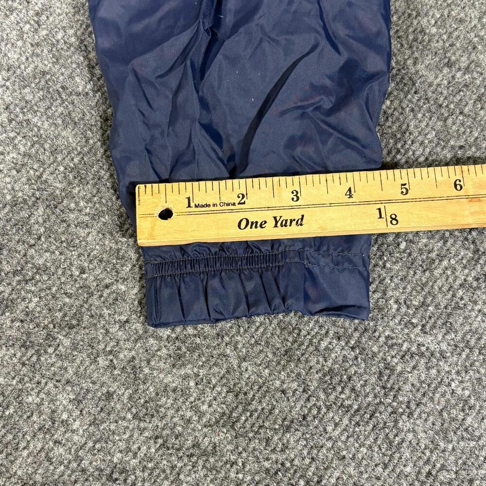Nike Jacket Womens Blue Full Zip Windbreaker Mesh Lined Yellow Piping NOS Y2K - Picture 14 of 16